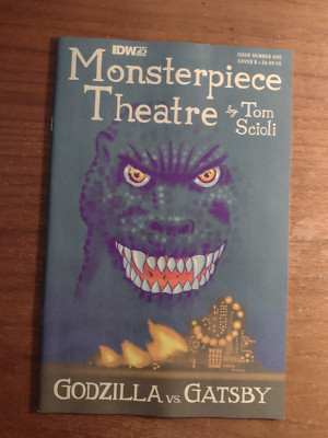 GODZILLA MONSTERPIECE THEATER # 1  B  COVER IDW COMICS 2024 NM-image