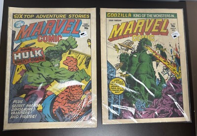 Marvel Comic 1979 Godzilla & The Hulk -image
