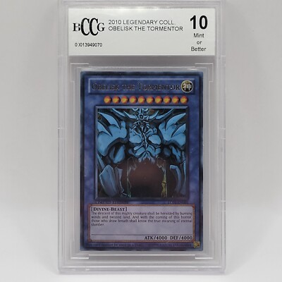 Yu-Gi-Oh! TCG -  2010 Obelisk the Tormentor - LIMITED EDITION - LC01 - BCCG 10-image