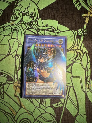Obelisk The Tormentor Girl Egyptian God Cards ACG Waifu Card Holo Anime Yugioh-image