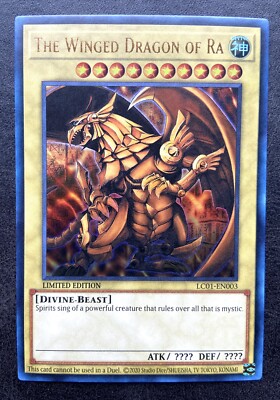 YuGiOh - The Winged Dragon Of Ra - LC01-EN003 - Egyptian God-image