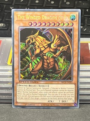 The Winged Dragon of Ra SBCB-EN203 Speed Duel: Battle City Box 1st Edition-image