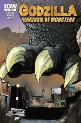 Godzilla Kingdom of Monsters# 1 Jetpack Comics Exclusive Store Variant 2011 IDW-image