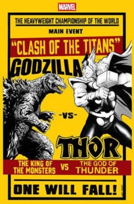 GODZILLA VS THOR #1 LEE GARBETT VERSUS VARIANT (02/07/2025-WK5)-image