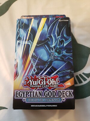 YuGiOh Egyptian God Deck: Obelisk the Tormentor Unlimited Edition Blue-image