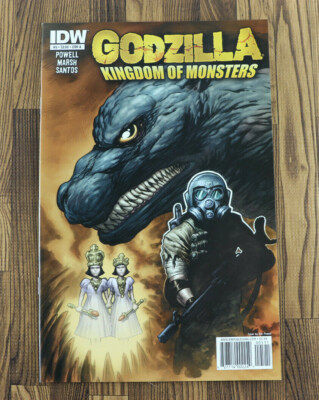 2011 IDW Comics Godzilla Kindom OF Monsters #5 VF/VF+-image