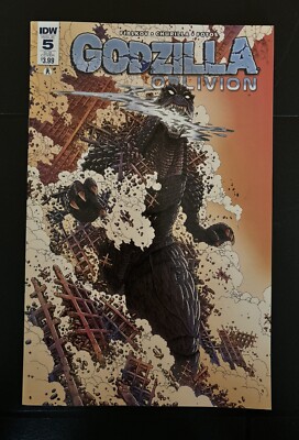 Godzilla Oblivion #5 Subscription Variant Cover  IDW Comics 2016 NM- RARE HTF-image