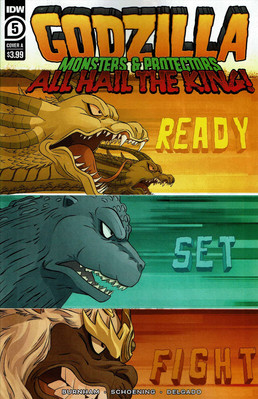 Godzilla: Monsters And Protectors All Hail the King! #5A VF/NM; IDW | Last Issue-image