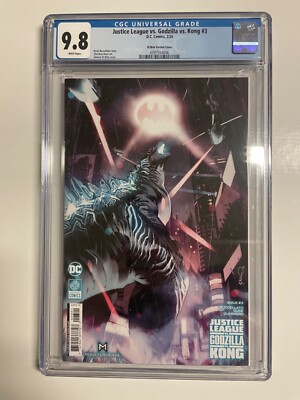  Justice League vs. Godzilla vs. Kong #3 Cvr D 1:25 Incentive Cover  CGC 9.8-image