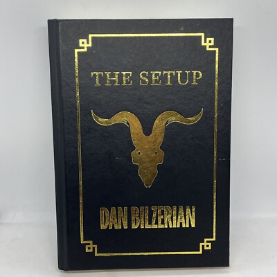 The Setup by Dan Bilzerian  (2021, Rare Signed Limited Edition Leather-Bound!) -image
