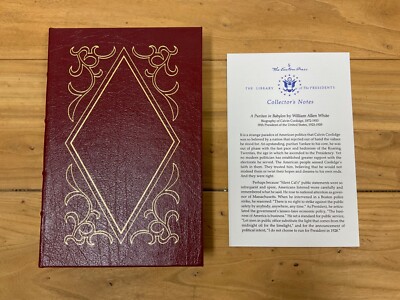 Easton Press Library Of Presidents Puritan in Babylon Calvin Coolidge-image