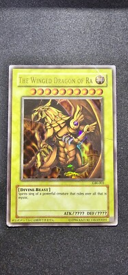 Yu-Gi-Oh! TCG The Winged Dragon of Ra American God Cards GBI-003 Limited Edition-image