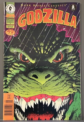 DARK HORSE CLASSICS: GODZILLA #1 Newsstand 1998 VF+ Arthur Adams Cover-image