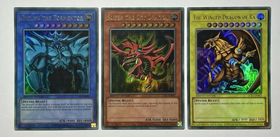 LC01-EN001 02 03 (NM) Egyptian God Cards Legendary Collection: 25th Anniversary-image