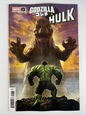 Godzilla Vs Hulk #1 (2025) Stonehouse Variant ~ Marvel Comics-image