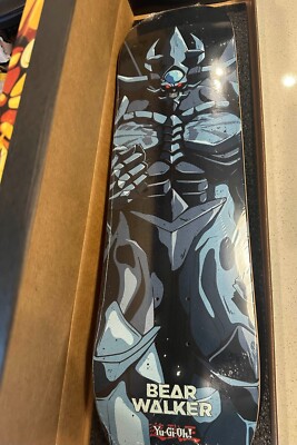 Bear walker x Yu-Gi-Oh Obelisk The Tormentor Skateboard Deck  LIMITED ED New-image