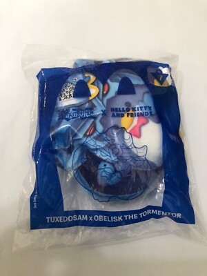 NEW McDonald's Yu Gi Oh # 7 TuxedoSam x Obelisk The Tormentor Plush Toy-image