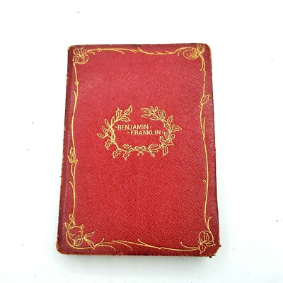 The Autobiography of Benjamin Franklin The Ariel Booklets John Bigelow Leather-image