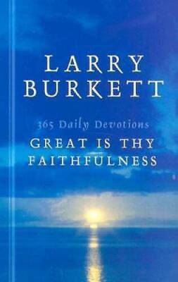 Great Is Thy Faithfulness: 365 Daily Devotions - Leather Bound - GOOD-image