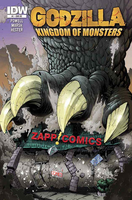 Godzilla: Kingdom of Monsters #1E (73rd) VF; IDW | Zapp - we combine shipping-image