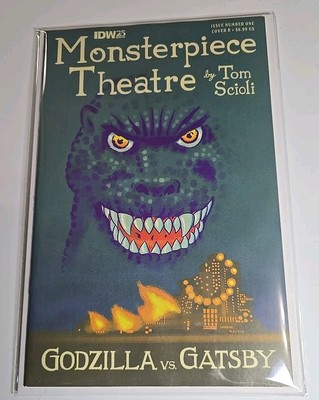 GODZILLA’S MONSTERPIECE THEATRE # 1 SCIOLI COVER B GREAT GATSBY NM!-image