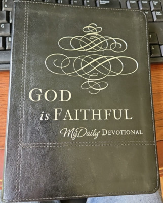God Is Faithful by Johnny Hunt (2015, Leather Bound) from Thomas Nelson /Country-image