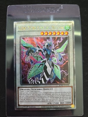 Clear Wing Synchro Dragon (Quarter Century Secret Rare) RA04-EN249 Quarter...-image