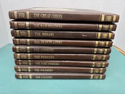 VINTAGE Time-Life Books ~ The Old West Series Lot Of 9 Titles-image