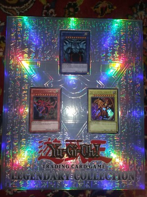 Yu-gi-oh Legendary Collection Binder, Three God Cards LC01-001 LC01-002 LC01-003-image