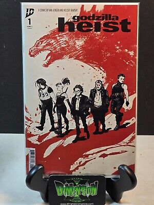 GODZILLA HEIST #1 COVER B VARIANT 2025 NM IDW-image