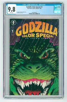 GODZILLA Color Special #1 Dark Horse Comics ©1992 CGC 9.8 (Top Pop)-image