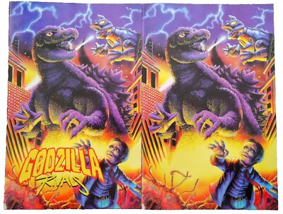 Godzilla Rivals: Mothra vs Moguera Exclusive PONCHO Trade & Virgin Variant Set-image