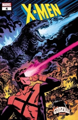X-MEN 4 CHRIS SAMNEE GODZILLA VARIANT NM 2024  9/18-image