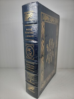 SIGNED Madam Secretary: A Memoir MADELEINE ALBRIGHT Easton Press SEALED 1ST EDIT-image