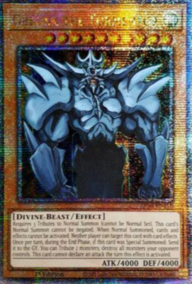 1X NM Obelisk the Tormentor - RA04-EN116 - Quarter Century Secret Rare 1st Ed-image