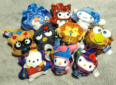 McDonalds Yu-Gi-Oh! x Hello Kitty Plushies - Limited and Sealed-image