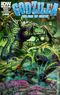 GODZILLA RULERS OF EARTH #20 SUB CVR JAN. 2015 COV. BY JEFF ZOMOW 10.0 GEM MINT!-image