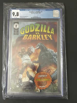 Godzilla vs Barkley #1 Rare Key CGC 9.8 NM/M Gorgeous Gem Wow-image