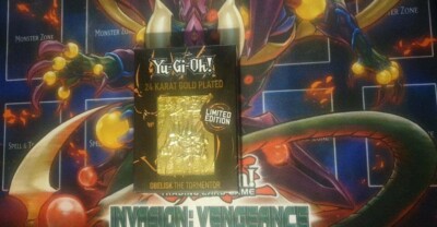 Yu-Gi-Oh! - Obelisk the Tormentor 24K Gold Plated Card-image