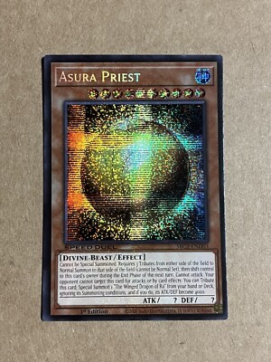 Winged Dragon Of Ra Sphere Mode/Asura Priest Wrong Name Misprint SPEED DUEL-image