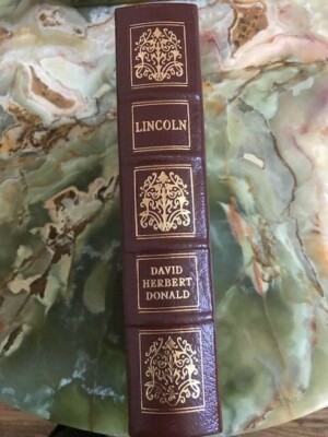 LINCOLN, David Herbert Donald, Published by Easton Press, Leather-bound, 1996-image
