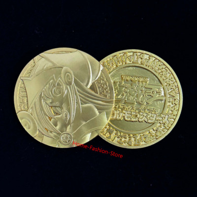 Yu-Gi-Oh! 25Th Anniversary Metal Embossed Coin Card Pattern Embossed Gold Coin-image