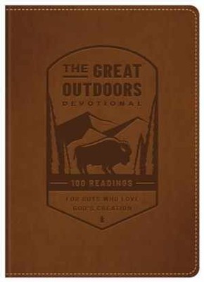 The Great Outdoors Devotional: - Leather Bound, by Compiled by Barbour - Good-image