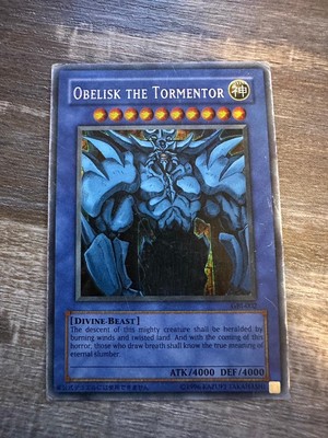 [HP] Yu-Gi-Oh! Game Boy Advance Secret Rare Obelisk The Tormentor GBI-002-image