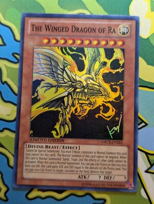 Yugioh The Winged Dragon of Ra ORCS-ENSE2 - Super Rare Limited Edition Mod Play-image