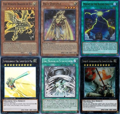 The Winged Dragon of Ra Complete Deck - Disciple X2  Mound - 45 Cards - Yugioh-image