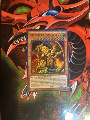 Yugioh The Winged Dragon Of Ra LDK2-ENS03 LIMITED EDITION Ultra Rare Holo NM-image