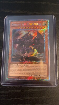 Obelisk the Tormentor (Platinum Secret Rare) RA03-EN230 Quarter Century Bonanza-image