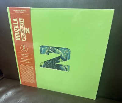 SDCC 2022 Mondo Exclusive GODZILLA VS. MECHAGODZILLA OST 2XLP Color Vinyl RARE-image