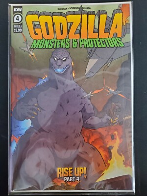 Godzilla Monsters & Protectors #4 A IDW VF/NM Comics Book-image